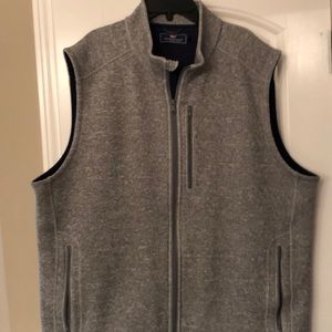 Vineyard Vines Men’s Heather gray vest size XL